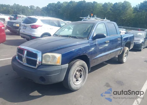 2007 Dodge Dakota Quad/St from USA, damaged, VIN 1D7HE28K37S117758